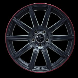 Keskin-Tuning KT16 Matt Black Lip Red