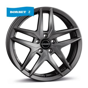 Borbet Z dark grey matt