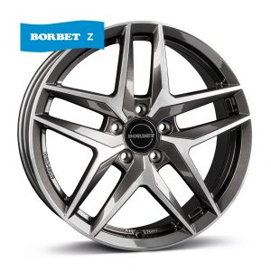 Borbet Z mistral anthracite glossy polished