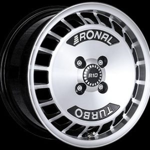 Ronal R10 TURBO Gloss Black / Polished
